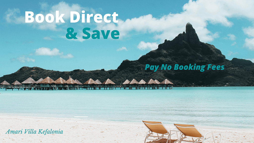 book direct and pay no booking fees