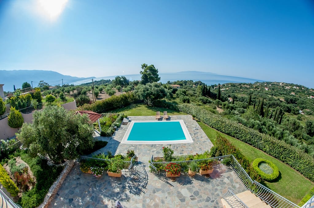 Pool with a View, luxury villa kefalonia