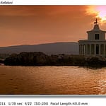 Argostoli Lighthouse at Sunset