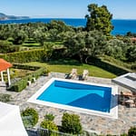 Pool with a View at Luxuryy Villa in Kefalonia