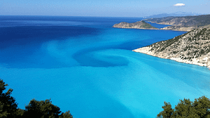 Myrtos, the most famous and pictursque beach in Europe. A must, stop and savour the maginificent views to your heart's content.