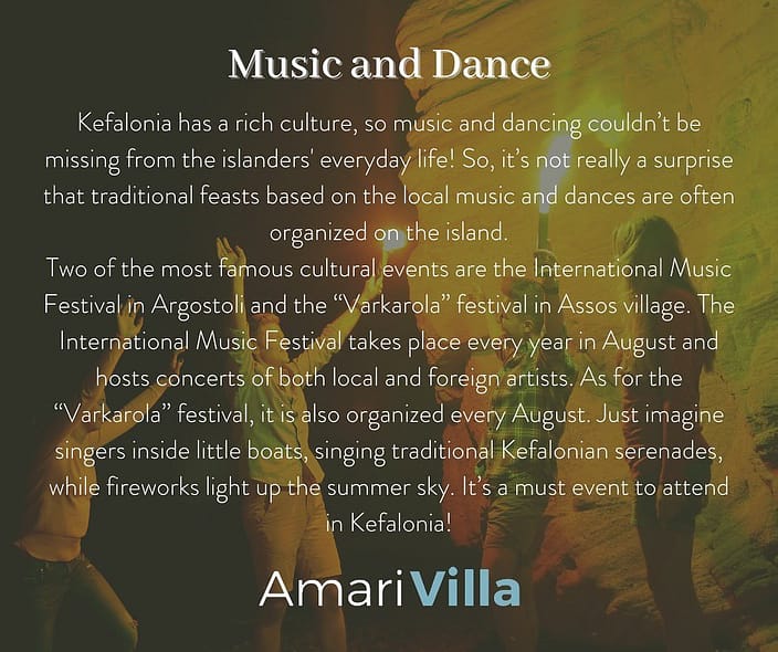 Varkarola Festival, Kefalonia family villa holidays