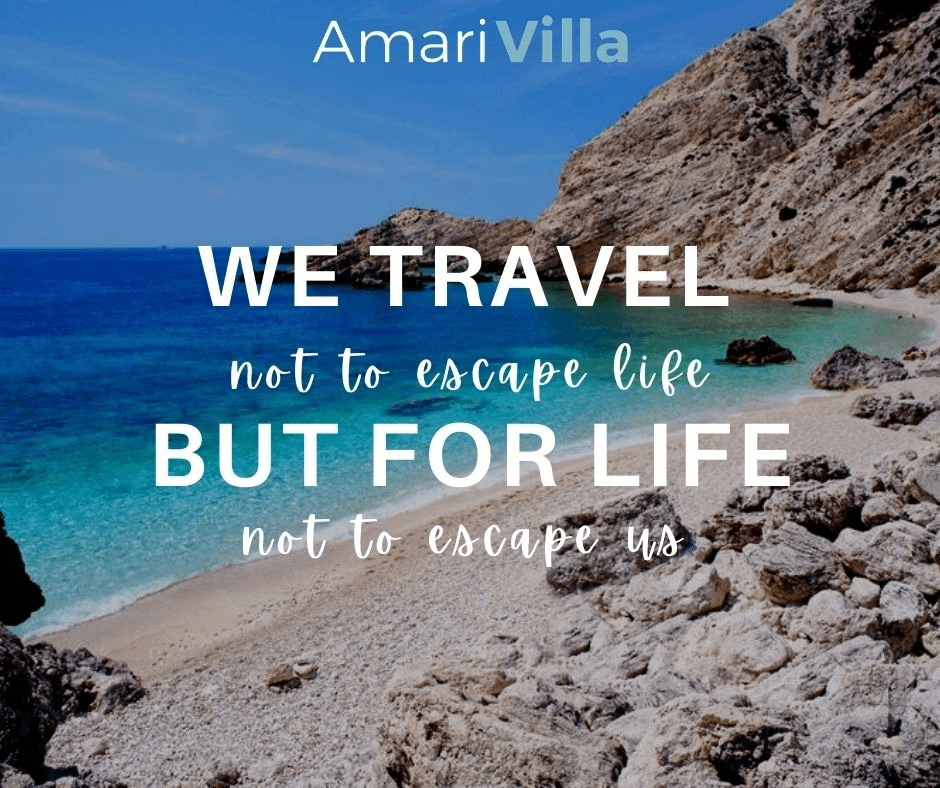 Travel for life not to escape us